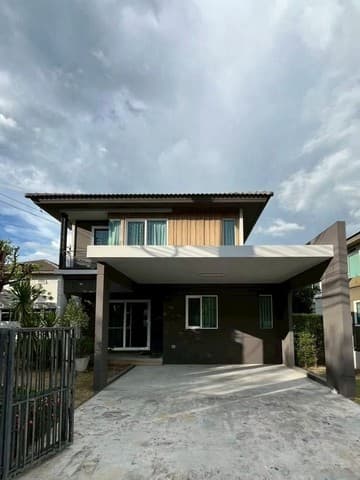 บ้านเดี่ยว 2 ชั้น ตหแต่งบิ้วอินทั้งหลัง โครงการ อินิซิโอ สันกำแพง