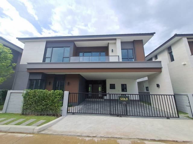ให้เช่าบ้านเดี่ยว 2ชั้น The City Bangna 3 พื้นที่ใช้สอย 326 ตร.ม ที่ดิน 68 ตร.ว Fully furnish