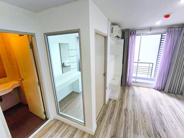 S9 Condominium สัมมากร คอนโดแบบไม่มีเฟอร์ห้องโถง แต่มีเฟอร์ห้องนอน ลดได้พิเศษ ขาดทุน 28ตรม.MRT รถไฟฟ้าบางรักใหญ่ 80ม.