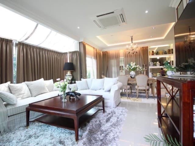 ขายพร้อมผู้เช่า บ้านหรูโครงการ Grandio Ladproa-Kaset Nawamin มี 4 หลัง ค่าเช่าหลังละ 100,000 บาท ค่าเช่าหลังละ 100,000 บาทขาย60ล้านบาท