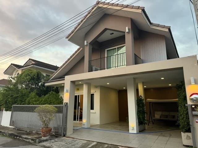 ให้เช่าบ้านเดี่ยว 2 ชั้น รับสัตว์เลี้ยง ใกล้เมือง แยกสะเมิง