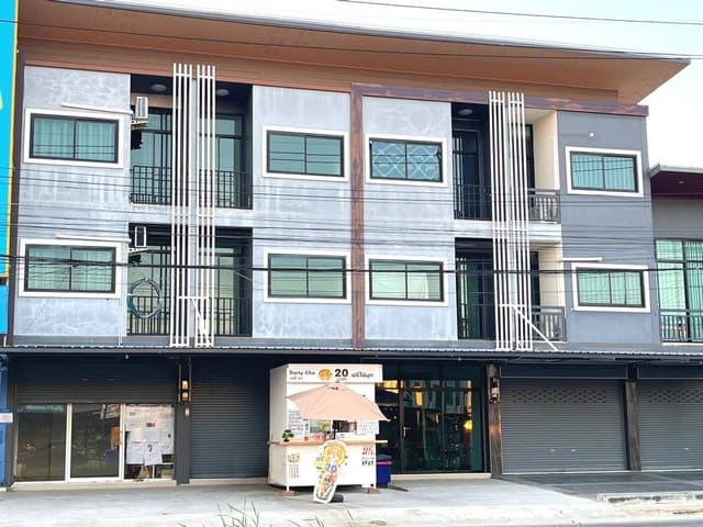 ให้เช่าอาคารพาณิชย์ 3 ชั้น ทำเลธุรกิจ โซนบ้านเก่าอมตะนคร – วัดศรีประชาราม / ประภัสสร24