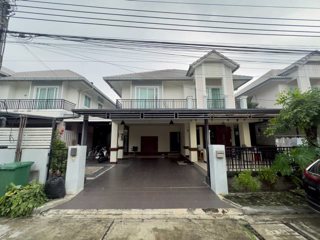 บ้านเดี่ยวหลังใหญ่ SKY ดอนเมือง สรงประภา บนที่ดิน 55.9 ตร.วา | พื้นที่ใช้สอย 167.4 ตร.ม.