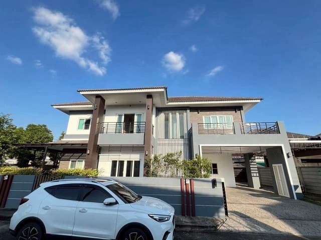 บ้านหรูหลังใหญ่ บ้านไซส์L พื้นที่กว้าง โครงการ แสนสราญ2 หางดง