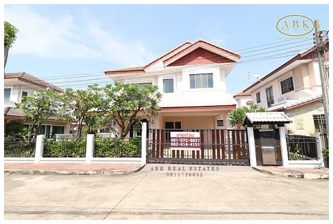 ขาย บ้านเดี่ยว 2 ชั้น เศรษฐสิริ สนามบินน้ำ 9.3 ล้านบาท