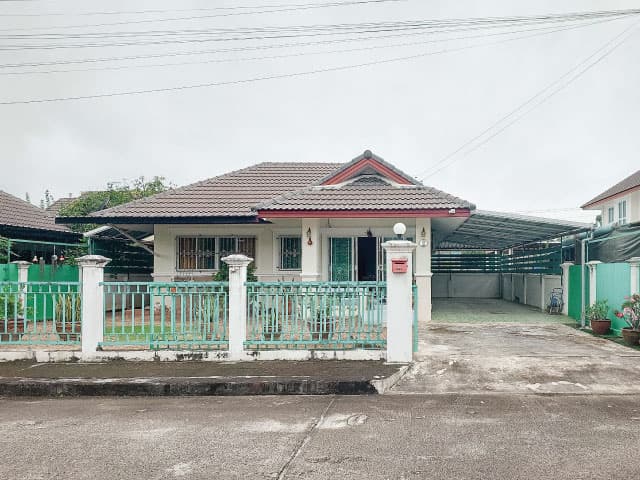 ขายบ้านเดี่ยว พื้นที่ 56.9 ตรว ลดราคาพิเศษ ในโครงการสมหวังคันทรีวิลล์ท่ารั้ว ต.สันปูเลย อ.ดอยสะเก็ด จ.เชียงใหม่
