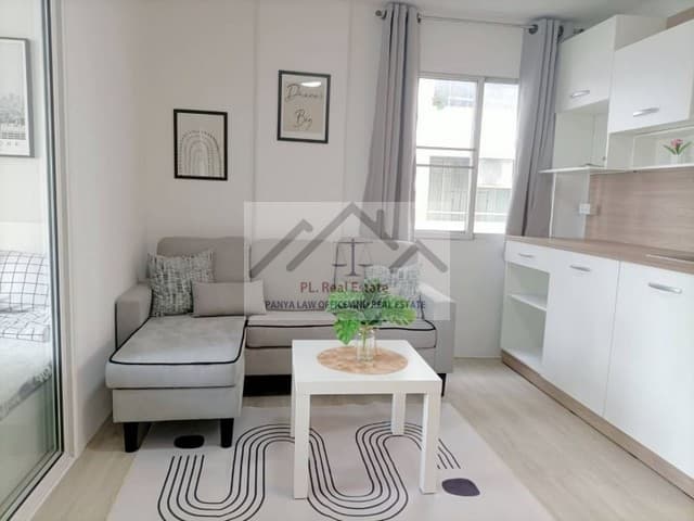 ให้เช่าคอนโดซิตี้วิลล่าตึกF1ชั้น5ห้องมุมย่านลาดพร้าว130บางกะปิ fully furnished รีโนเวทใหม่ทั้งห้อง ใกล้ BTS ลาดพร้าว 101