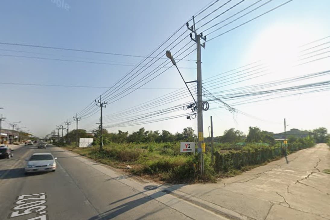 ที่ดินไทรน้อย นนทบุรี ติดถนนทางหลวงชนบท (นบ.5027)