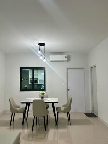 บ้านโครงการ Pleno สุขุมวิท-บางนา 3 (บ้านใหม่)3 ห้องนอน 2 ห้องน้ำ 1 ห้องครัว 2ที่จอดรถ 19.4ตารางวา 110 ตารางเมตร