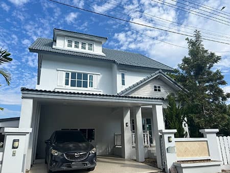 ขายบ้านเดี่ยว พึ่งรีโนเวทใหม่ ในหมู่บ้านลัดดารมย์ ใกล้ศูนย์ราชการเชียงใหม่ ต.สันผีเสื้อ อ.เมืองเชียงใหม่