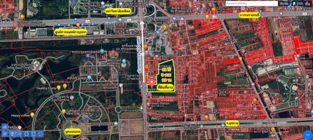 ขายที่ดินติดถนนพุทธมณฑล ซื้อที่สวย ทำเลดี ห่างจากถนนบรมราชชนนี 500 ม.