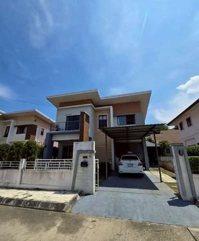 บ้านสวย 2 ชั้น ทำเลดี ขายพร้อมผู้เช่า เฟอร์ครบ กุลพันธ์9 หางดง
