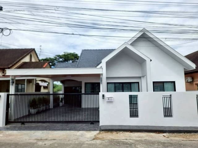 บ้านชั้นเดียวหลังใหญ่ ทำเลทอง โปร่งโล่ง อยู่สบาย โซนแม่เหียะ