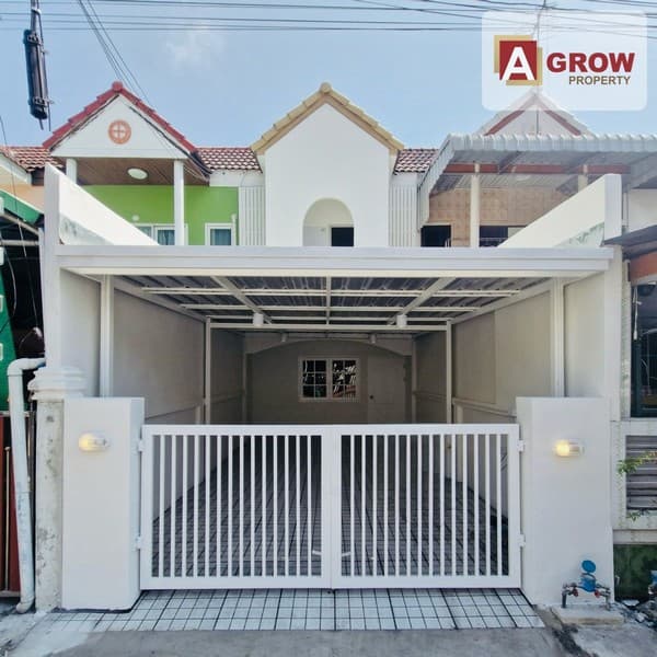 หมู่บ้านทรัพย์มงคล 2 แพรกษา บ้านรีโนเวทใหม่ทั้งหลัง พร้อมเข้าอยู่