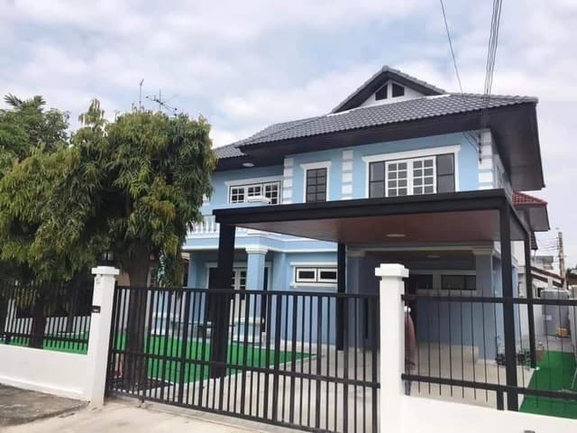 ให้เช่า บ้านเดี่ยว2ชั้น64ตรว.หมู่บ้านมณียา ถนน รัตนาธิเบศร์ ซอยท่าอิฐ เชิงสะพานพระนั่งเกล้าใกล้MRTไทรม้า