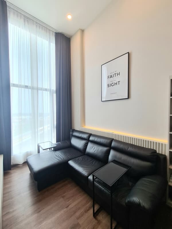 เจ้าของขายเอง คอนโด Duplex ใกล้ BTS 2 สาย Knightsbridge พหลโยธิน อินเตอร์เชนจ์ ขายพร้อมผู้เช่า Yield 6.4%++