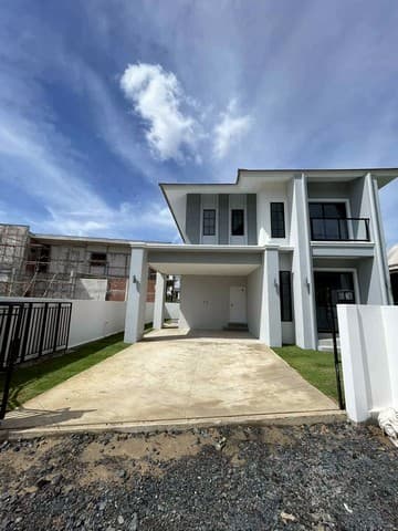 บ้านสร้างใหม่ 2 ชั้น ทำเลเมือง เดินทางสะดวก ป่าแดด