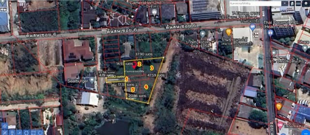 ขายที่ดินเปล่าปากเกร็ด ซ.ต้นสน 6 ซ.แจ้งวัฒนะ-ปากเกร็ด 20 ใกล้สถานีรถไฟฟ้า MRT สายสีชมพู
