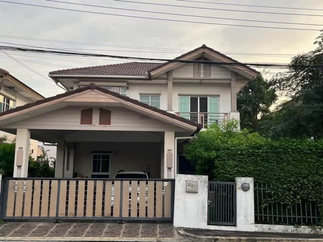 ให้เช่าบ้านเดี่ยว2ชั้น ใกล้ เซ็นทรัล แจ้งวัฒนะ ในโครงการ สราญสิริ ราชพฤกษ์-แจ้งวัฒนะ