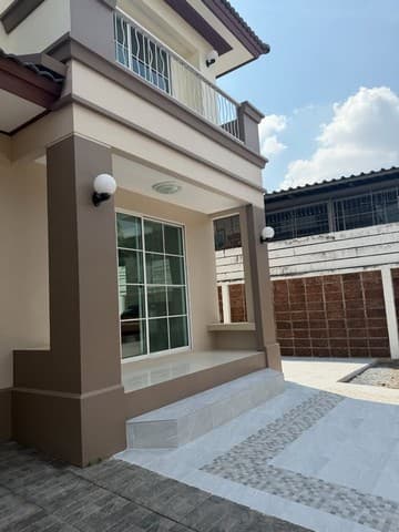 ให้เช่าบ้านเดี่ยว 3 ห้องนอน 3 ห้องน้ำ แอร์ใหม่ 4 เครื่อง หมู่บ้านมัณฑนา ทวีวัฒนา ปิ่นเกล้า เลียบคลองทวีวีฒนา
