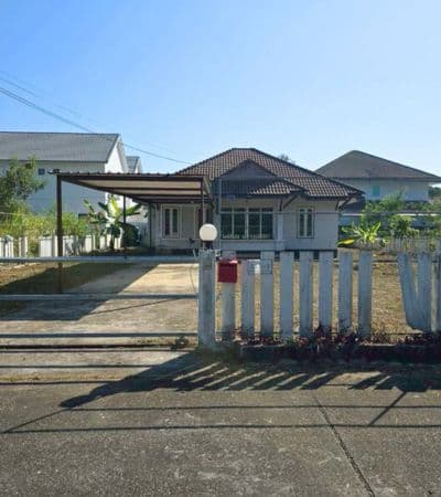 บ้านชั้นเดียว พร้อมที่ดินกว้างมากในหมู่บ้านเชียงใหม่วิวดอย บรรยากาศสงบ น้ำไม่ท่วม ใกล้โรงเรียนนานาชาติ