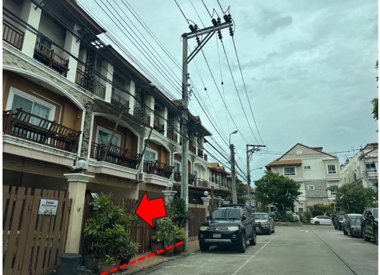 ขายทาวน์เฮ้าส์ 3 ชั้น โครงการนนทรีเพลส ทำเลดี อำเภอเมืองนนทบุรี จังหวัดนนทบุรี