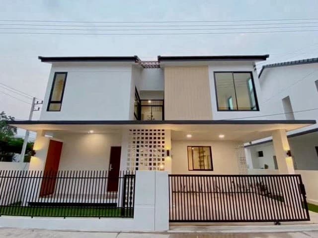 บ้านเดี่ยว 2 ชั้น ทำเลดี อยู่สบาย ฟังก์ชันครบ รับสัตว์เลี้ยง สารภี