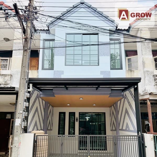 หมู่บ้านซิลล์วิลเลจ สายไหม 54 บ้านสวย เฟอร์นิเจอร์ครบ รีโนเวทใหม่ทั้งหลังพร้อมอยู่