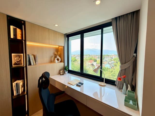 คอนโดวิวภูเขา พร้อมอยู่ ตกแต่งหรู กาแลทองทาวเวอร์ เชียงใหม่