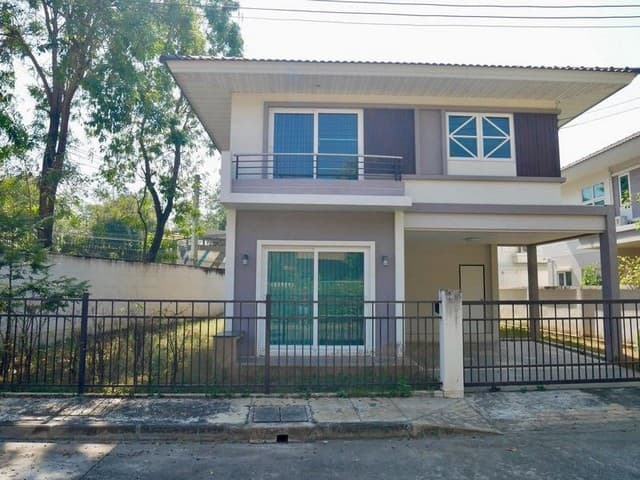 บ้านเดี่ยว 2 ชั้น เฟอร์นิเจอร์แต่งครบทุกห้อง ศุภาลัย หางดง