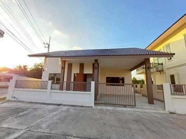 บ้านชั้นเดียว เฟอร์นิเจอร์ครบ พร้อมเข้าอยู่ บรรยากาศเงียบสงบ หางดง