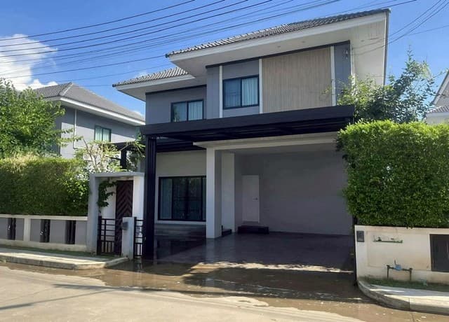 บ้านเดี่ยว 2 ชั้น เฟอร์นิเจอร์ครบ น้ำไม่ท่วม หางดง