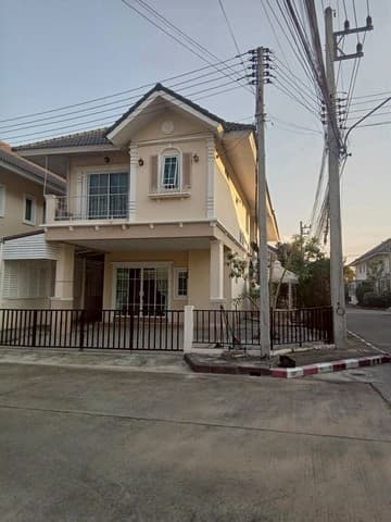 บ้านเดี่ยว 2 ชั้น หลังมุม บ้านสวย พื้นที่กว้าง เป็นส่วนตัว สารภี