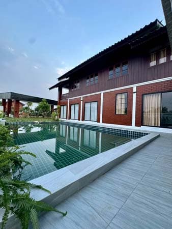 ขายบ้าน พูลวิลล่า Modern Lanna Luxury ขัวมุง อ.สารภี เชียงใหม่ ใกล้รร.นานาชาติลานนาเพียง 4.8 กม.
