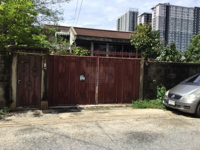 ขายบ้านพร้อมที่ดินย่านบางซื่อ 231 ตรว. ซอยกรุงเทพ-นนท์ 27 ใกล้ MRTบางซ่อน