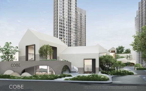 ขายดาวน์ COBE Ratchada-Rama 9 1 Bedroom Plus Unit H2504