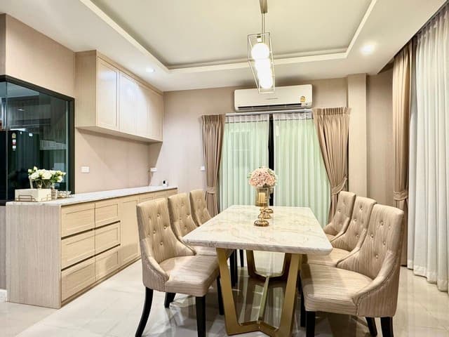 P3312 ให้เช่าบ้านเดี่ยว นิรติ ดอนเมือง Nirati Donmueang ใกล้สนามบินดอนเมือง เดินทางสะดวก เหมาะพักอาศัย ถนนเชิดวุฒากาศ แขวงสีกัน เขตดอนเมือง