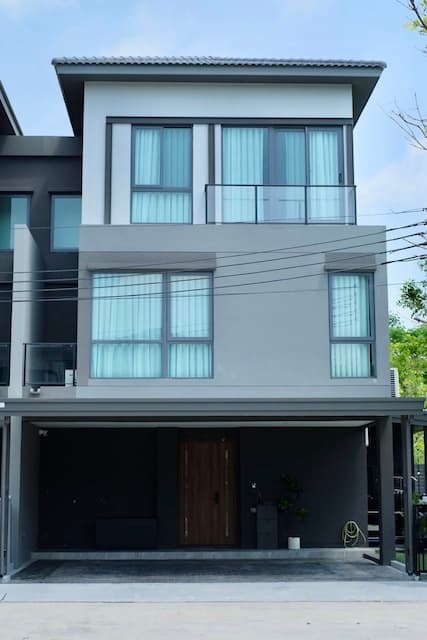 BS1047 ขายบ้านแฝด 3 ชั้น บ้านกลางเมือง The Edition บางนา ใกล้ Mega บางนา บ้านสวยพร้อมอยู่ เฟอร์ครบ ทำเลดีที่สุดในโครงการ