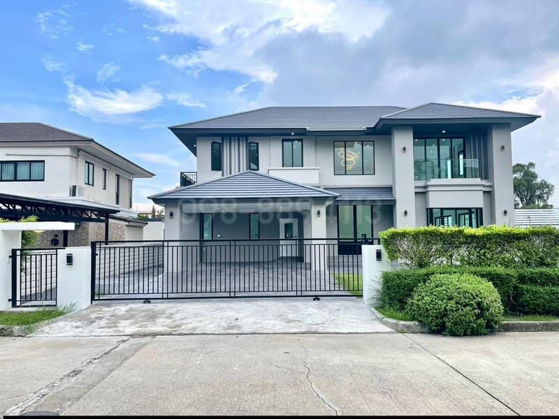 ขายบ้านเดี่ยวหลังใหญ่ 2 ชั้น หมู่บ้าน ณุศาศิริ ซิตี้ พระราม 2 ขนาด 230.7 ตรว 4นอน 5น้ำ ปรับปรุงใหม่พร้อมอยู่ พร้อมสระว่ายน้ำส่วนตัว