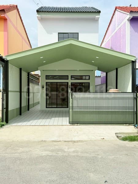 ขายบ้าน 2 ชั้น มบ.อมรทรัพย์ อยู่วิทยา16 รีโนเวทใหม่ เนื้อที่ 21 ตรว 2นอน 2น้ำ บ้านหันหน้าทางทิศใต้
