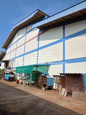 โรงงาน ขายโรงงาน (สำนักงาน และโกดัง) อ.เมือง จ.สมุทรสาคร 4-1-61 ไร่ ราคา 45 ล้านบาท พท. 16 ตาราง-วา 1 Ngan 4 ไร่ 45000000 บาท เล่นใหญ่