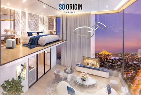 CONDO. โซ ออริจิ้น ศิริราช น่าอยู่ -