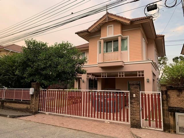รหัสC7158 ให้เช่าบ้านเดี่ยว 2ชั้น หมู่บ้านเดอร์นอร์ธเทิร์น พรีเมียร์ ถนนพหลโยธิน ใกล้โรงกษาปณ์