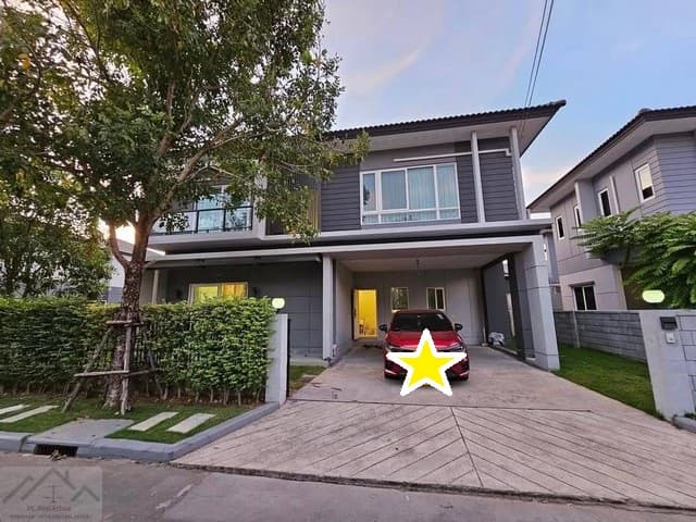 ขายบ้านเดี่ยว 2 ชั้น (หลังมุม) หมู่บ้าน Centro บางนา - วงแหวน ขนาด 61.5 ตรว. 4 ห้องนอน ใกล้เมกะบางนา