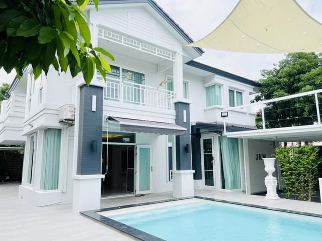 ให้เช่าบ้านเดี่ยว 2 ชั้น 150 ตร.ว. โครงการวรารมณ์ ออเงิน สายไหม ใกล้แฟชั่นไอส์แลนด์