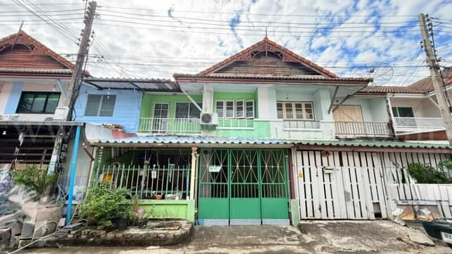 ลดราคา ทาวน์เฮ้าส์ 2 ชั้น บ้านพฤกษา 2 รังสิต - นครนายก คลอง 8