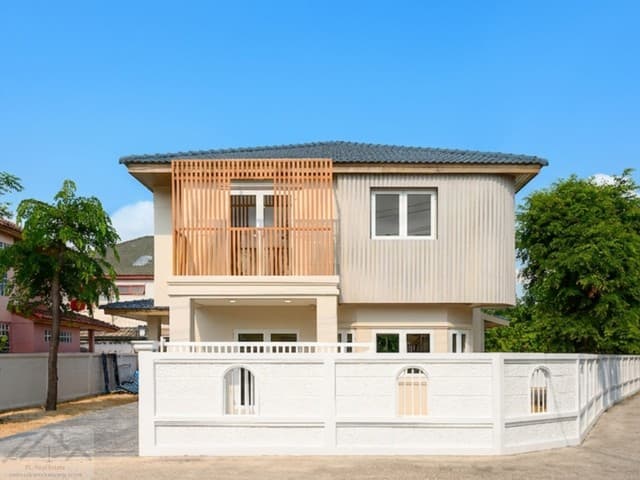 ขายบ้านเดี่ยว 2 ชั้น 78 ตรว. ทองสถิตย์วิลล่า รามอินทรา 34 รีโนเวทใหม่ สไตล์ Modern Tropical-Industrial ใกล้รถไฟฟ้า ใกล้ทางด่วน