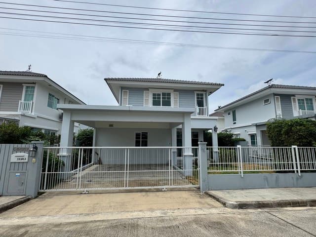 P3369 ให้เช่าบ้านเดี่ยว 2 ชั้น โครงการ วิลลาจจิโอ ศรีนครินทร์-บางนา Villaggio Srinakarin-Bangna ถนนบัวนครินทร์