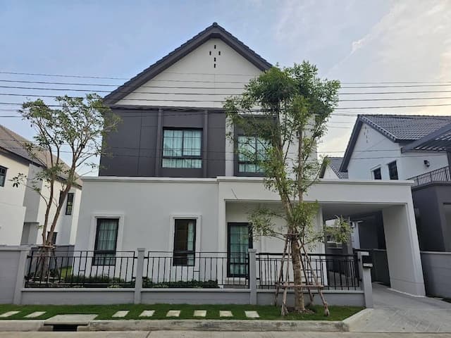 BH4120 ให้เช่า CENTRO บางนา บ้านเดี่ยวโครงการใหม่ ติดเมกาบางนา Fully Furnished พร้อมเข้าอยู่ บ้านใหม่ สวย โปร่ง ไม่ร้อน