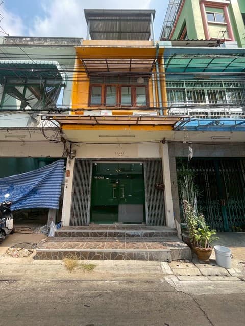P3383 ขาย ให้เช่า ตึกอาคาร 2 ชั้นครึ่ง สามเสน ซอยวัดตรีทศเทพ เขตพระนคร ถนนประชาธิปไตย ใกล้วัดตรีทศเทพ วัดบวรนิเวศวิหาร ราชวรวิหาร